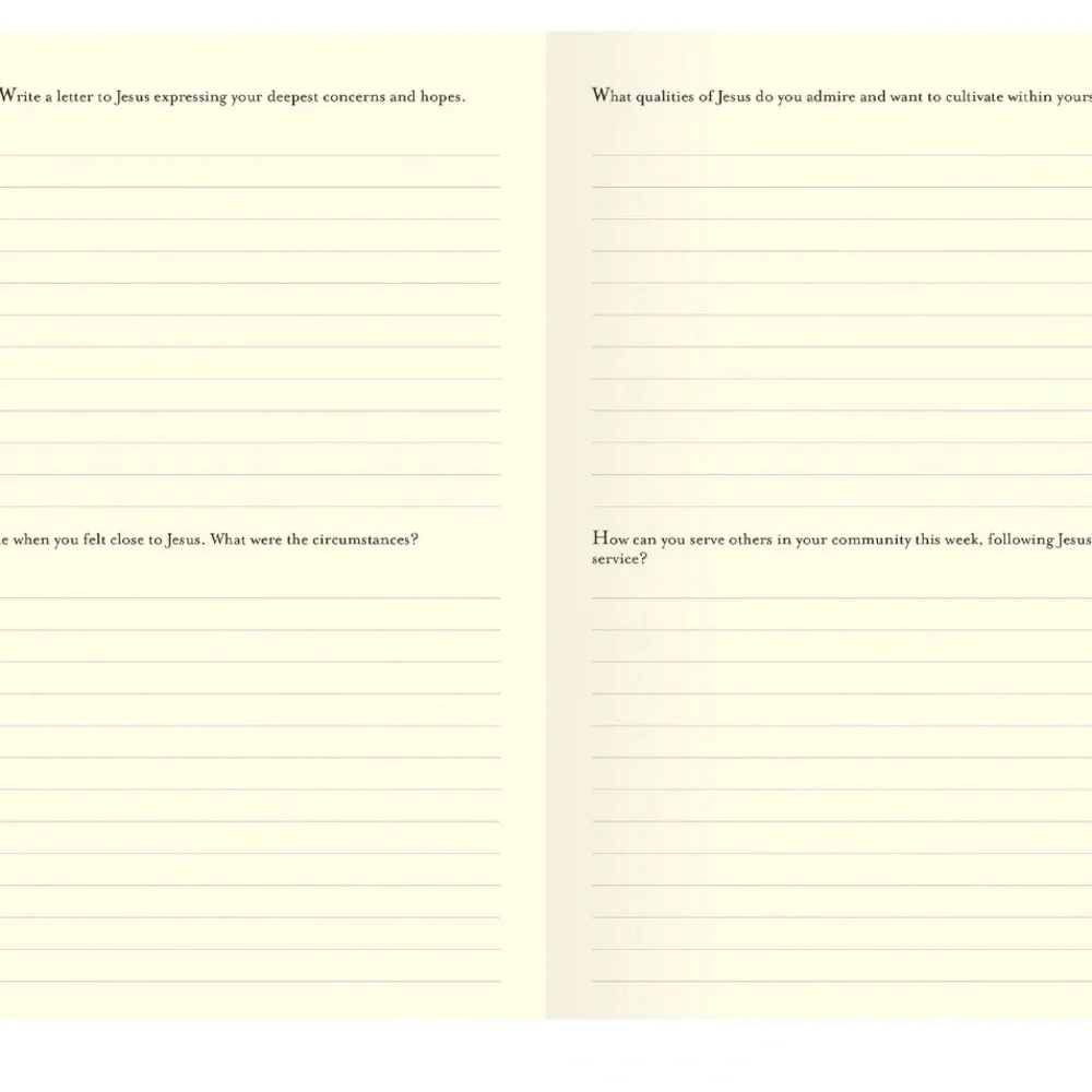 Journaling with Jesus | 152 Page Guided Christian Faith Journal